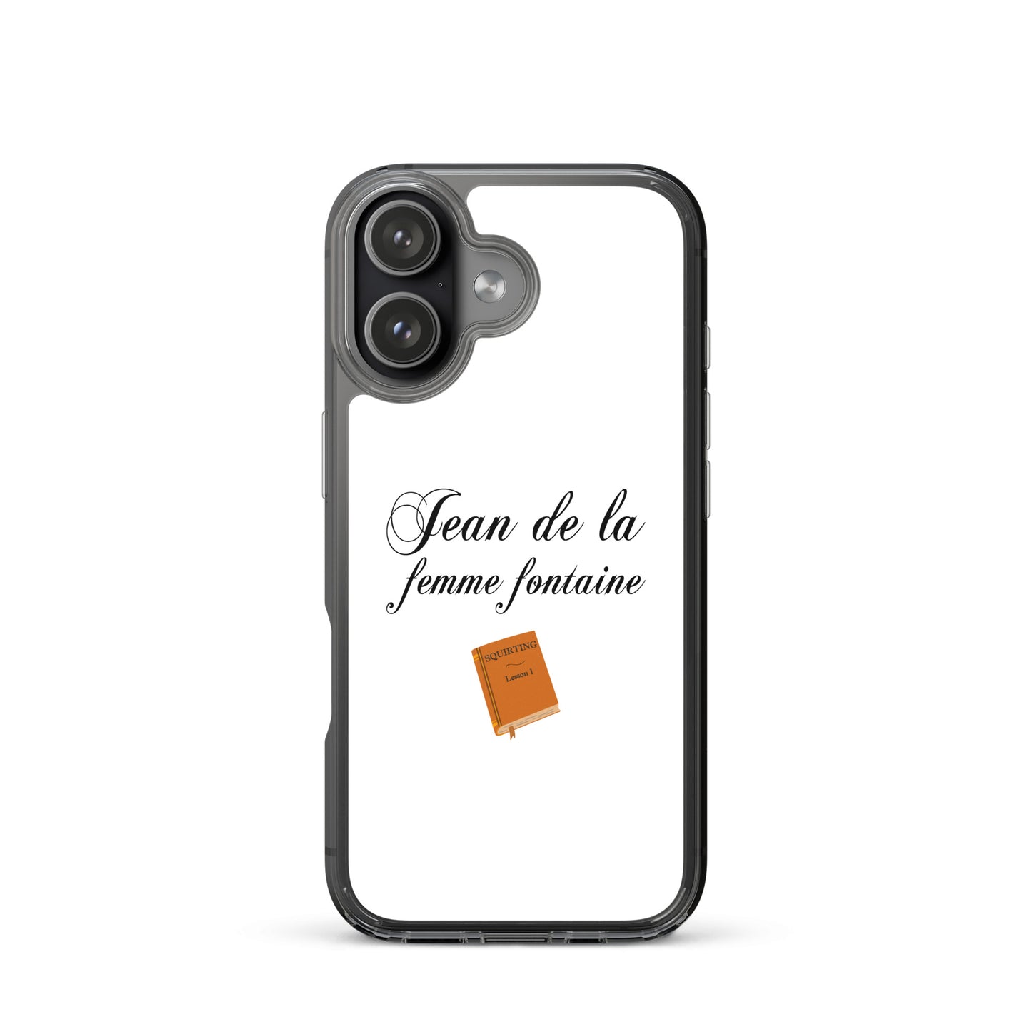 Coque iPhone Jean de la femme fontaine - Sedurro