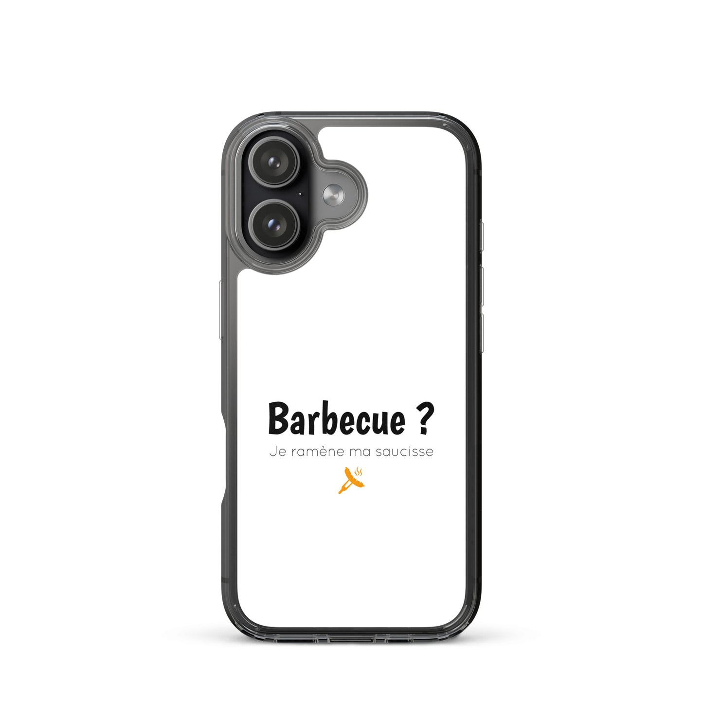 Coque iPhone Barbecue je ramène ma saucisse - Sedurro