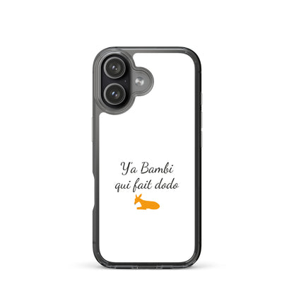 Coque iPhone Y'a bambi qui fait dodo - Sedurro