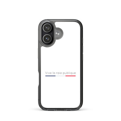 Coque iPhone Vive la raie publique - Sedurro