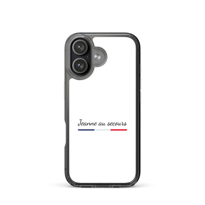 Coque iPhone Jeanne au secours - Sedurro