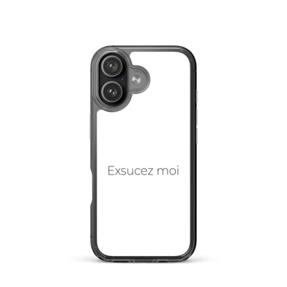 Coque iPhone Exsucez moi - Sedurro