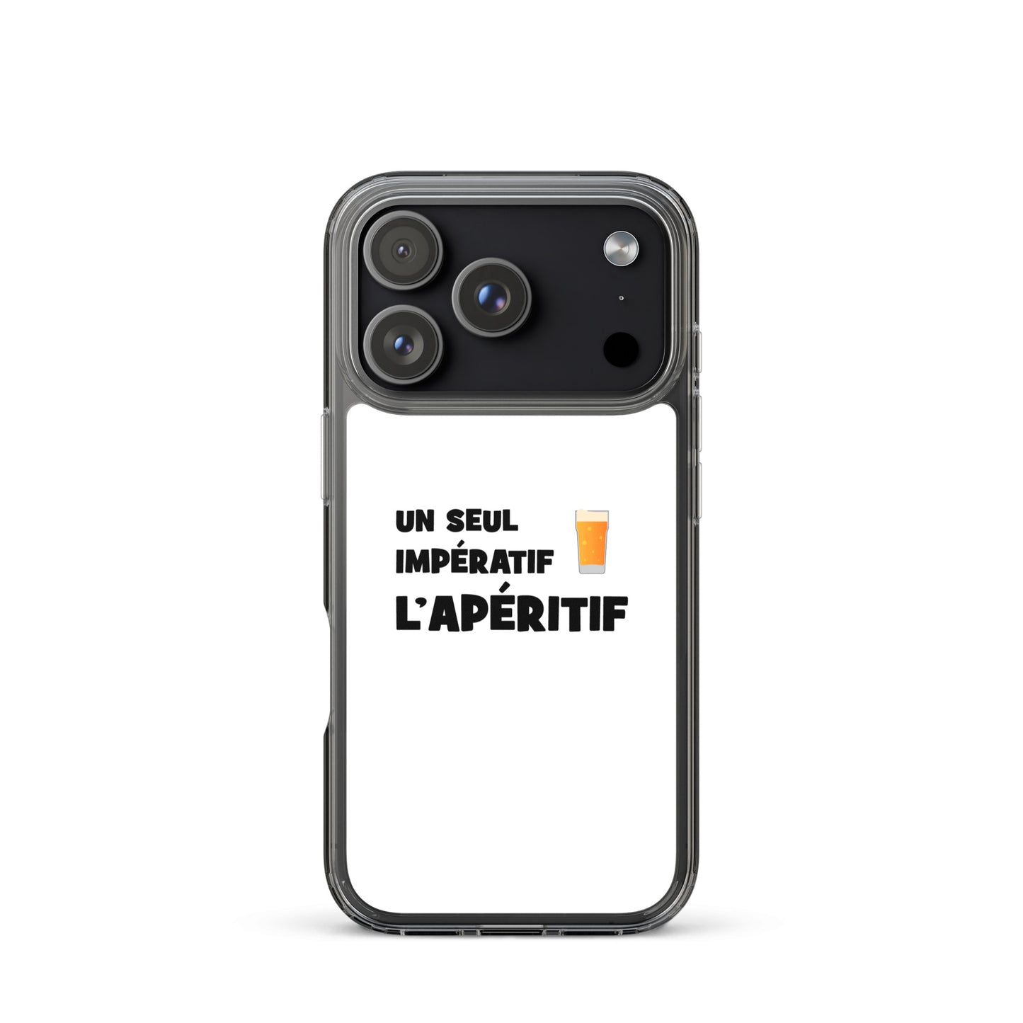 Coque iPhone Un seul impératif L'apéritif - Sedurro
