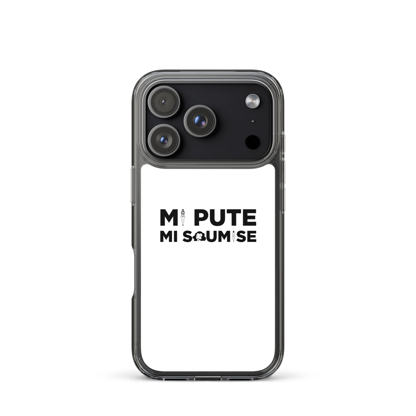 Coque iPhone Mi pute mi soumise - Sedurro