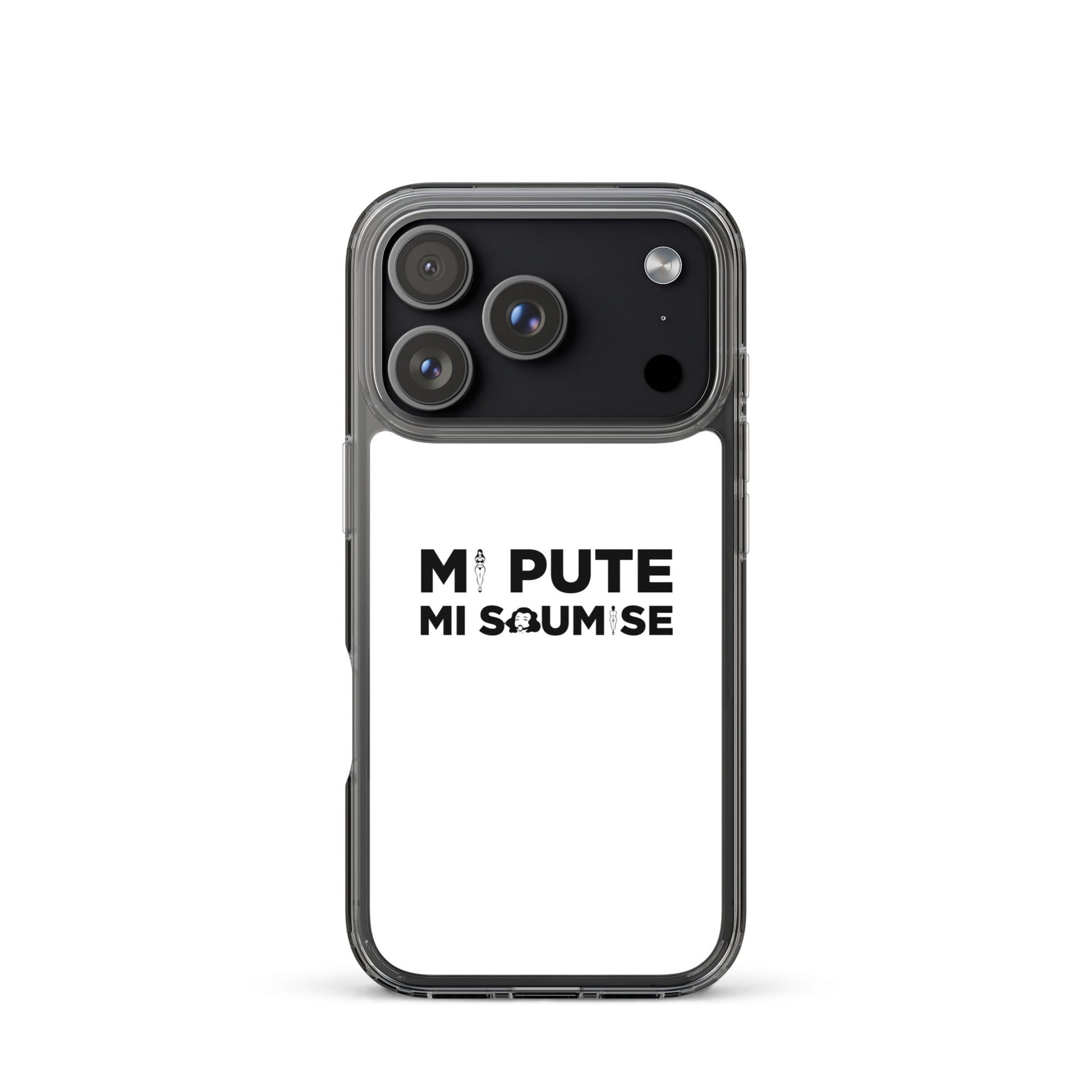 Coque iPhone Mi pute mi soumise - Sedurro