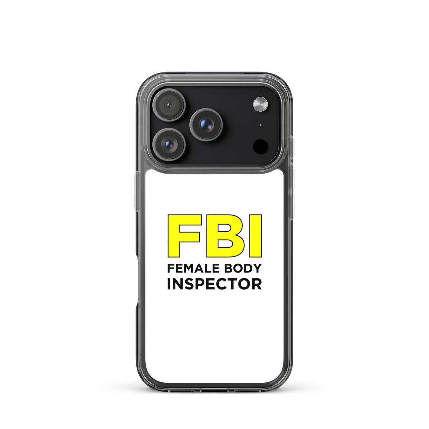 Coque iPhone FBI Female Body Inspector - Sedurro