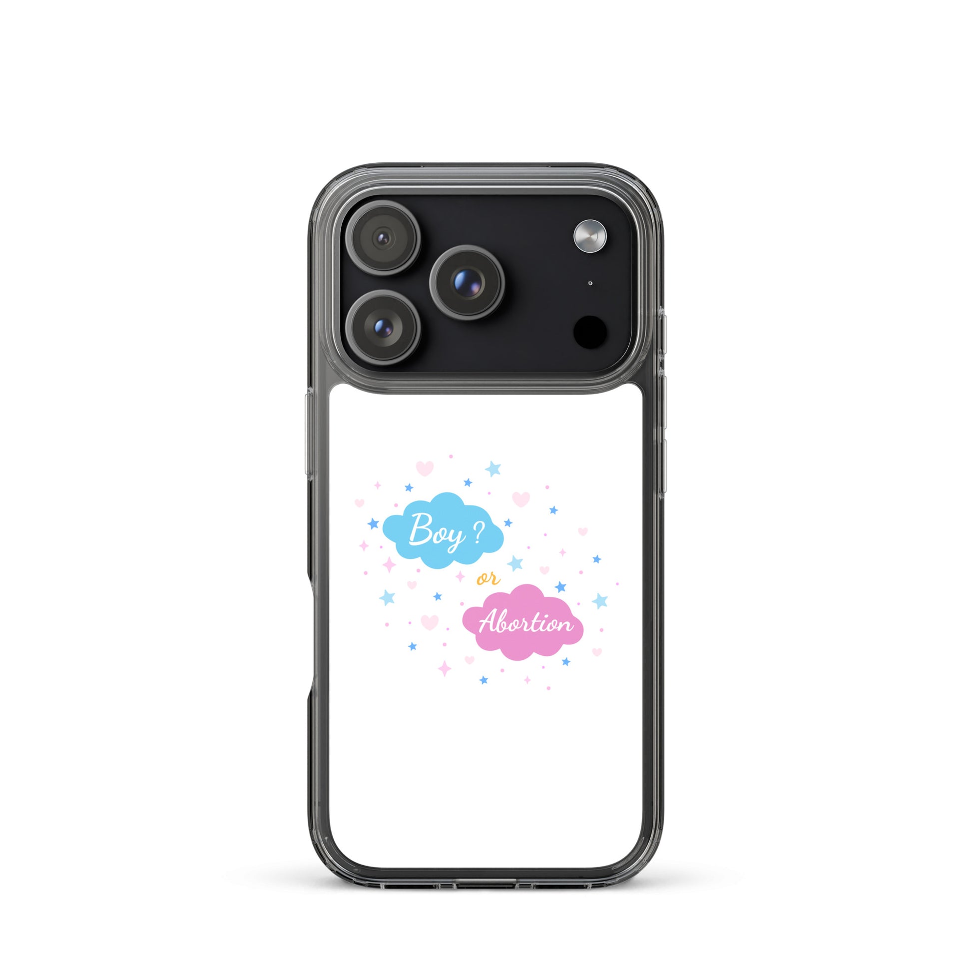 Coque iPhone Boy or abortion gender reveal - Sedurro