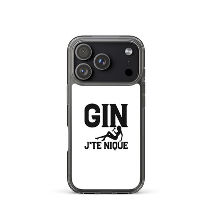 Coque iPhone Gin j'te nique - Sedurro