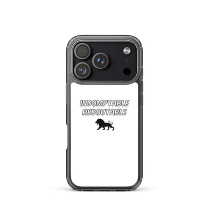 Coque iPhone Lion indomptable redoutable - Sedurro