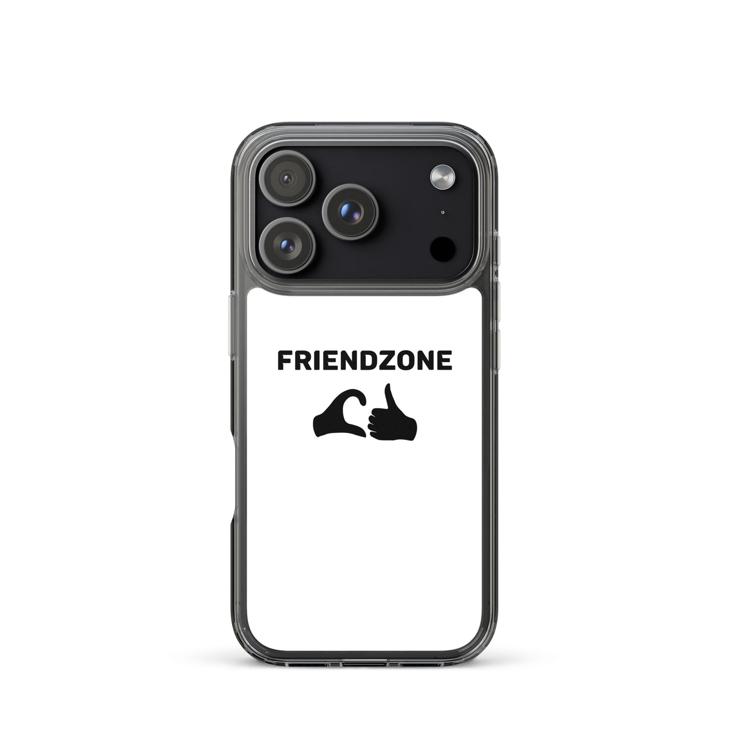 Coque iPhone Friendzone cœur pouce - Sedurro