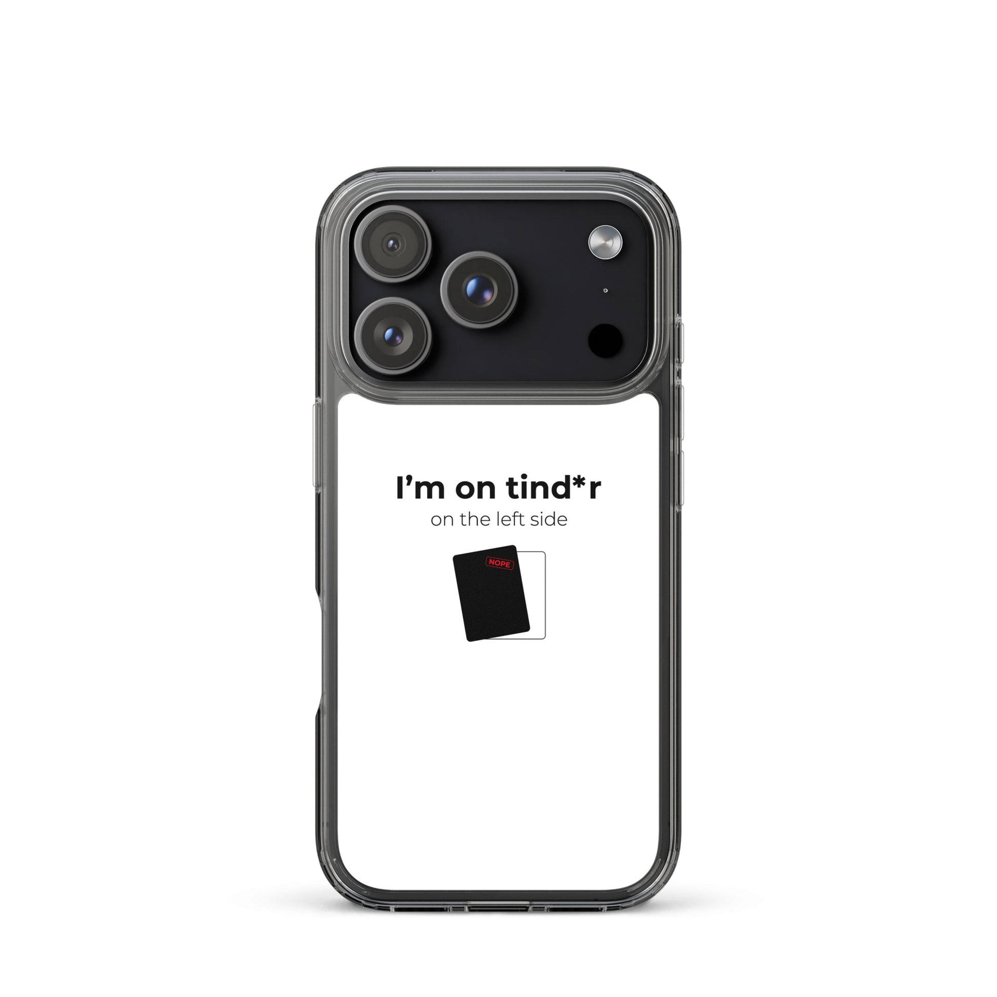 Coque iPhone I'm on tind*r on the left side - Sedurro