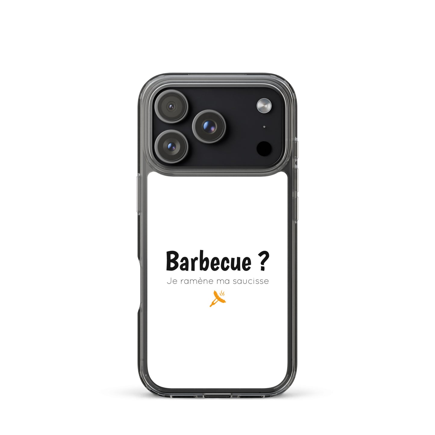 Coque iPhone Barbecue je ramène ma saucisse - Sedurro