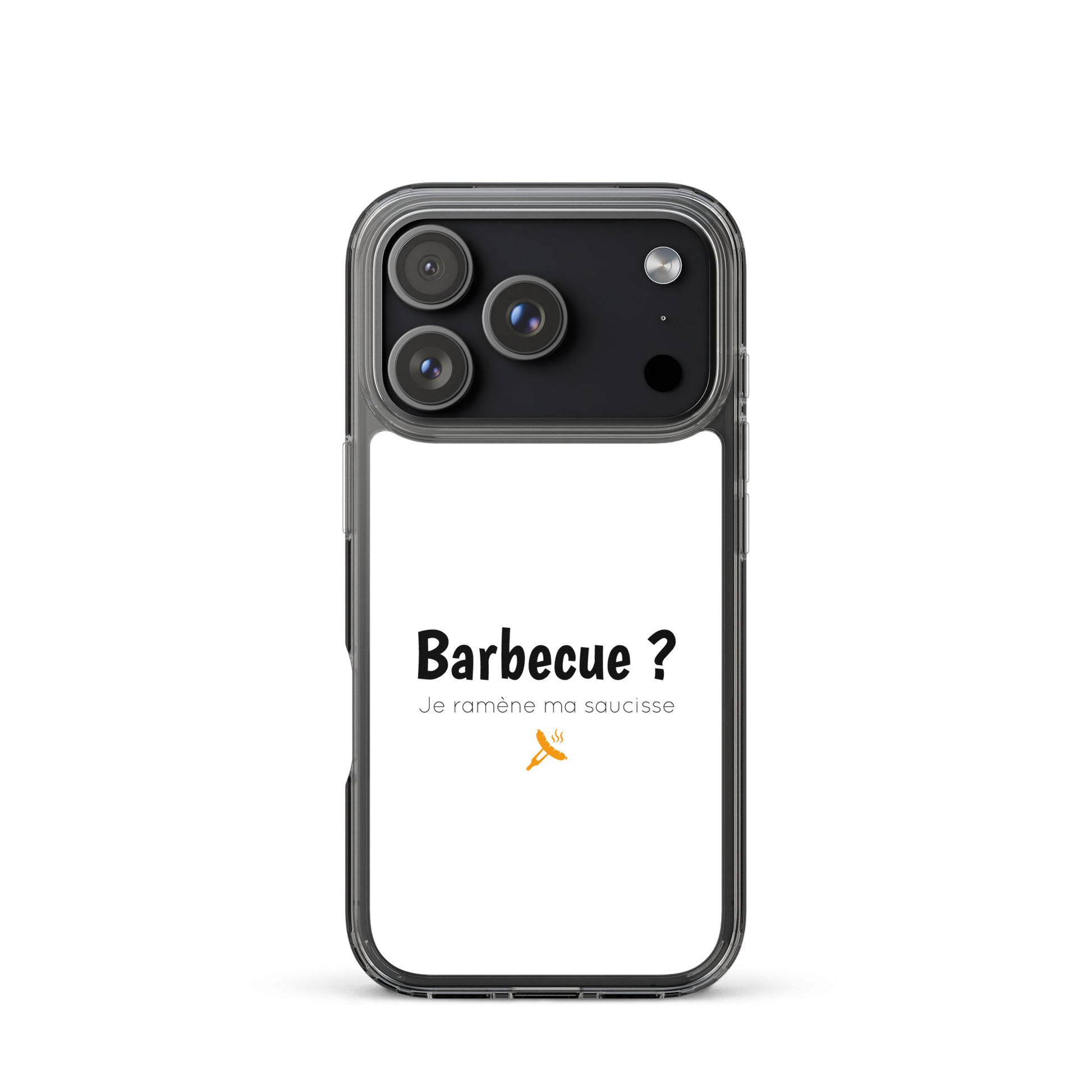 Coque iPhone Barbecue je ramène ma saucisse - Sedurro