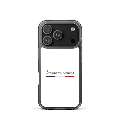 Coque iPhone Jeanne au secours - Sedurro