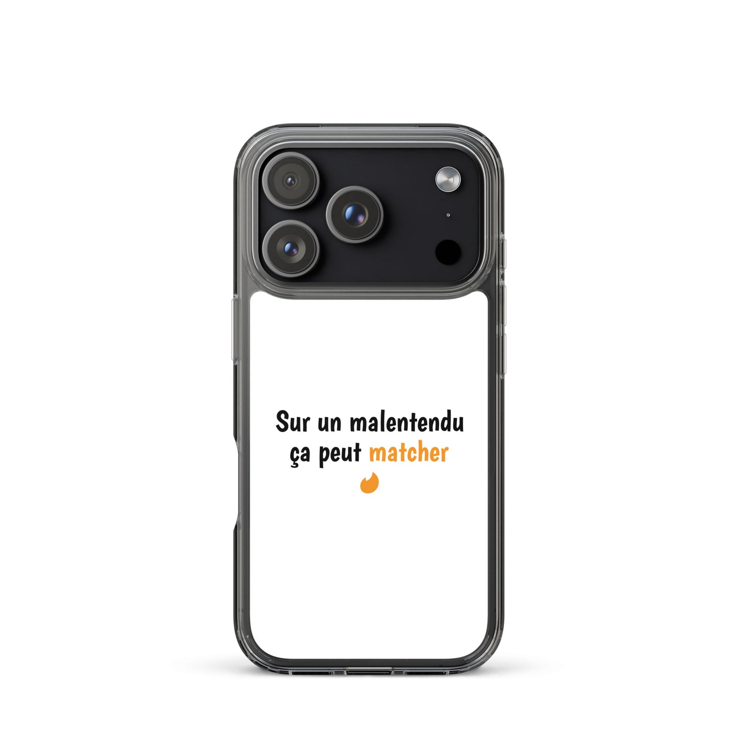 Coque iPhone Sur un malentendu ça peut matcher - Sedurro