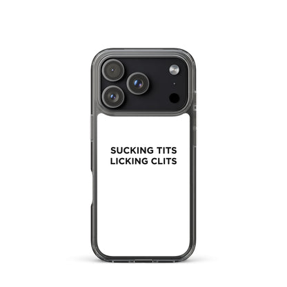 Coque iPhone Sucking tits Licking clits - Sedurro