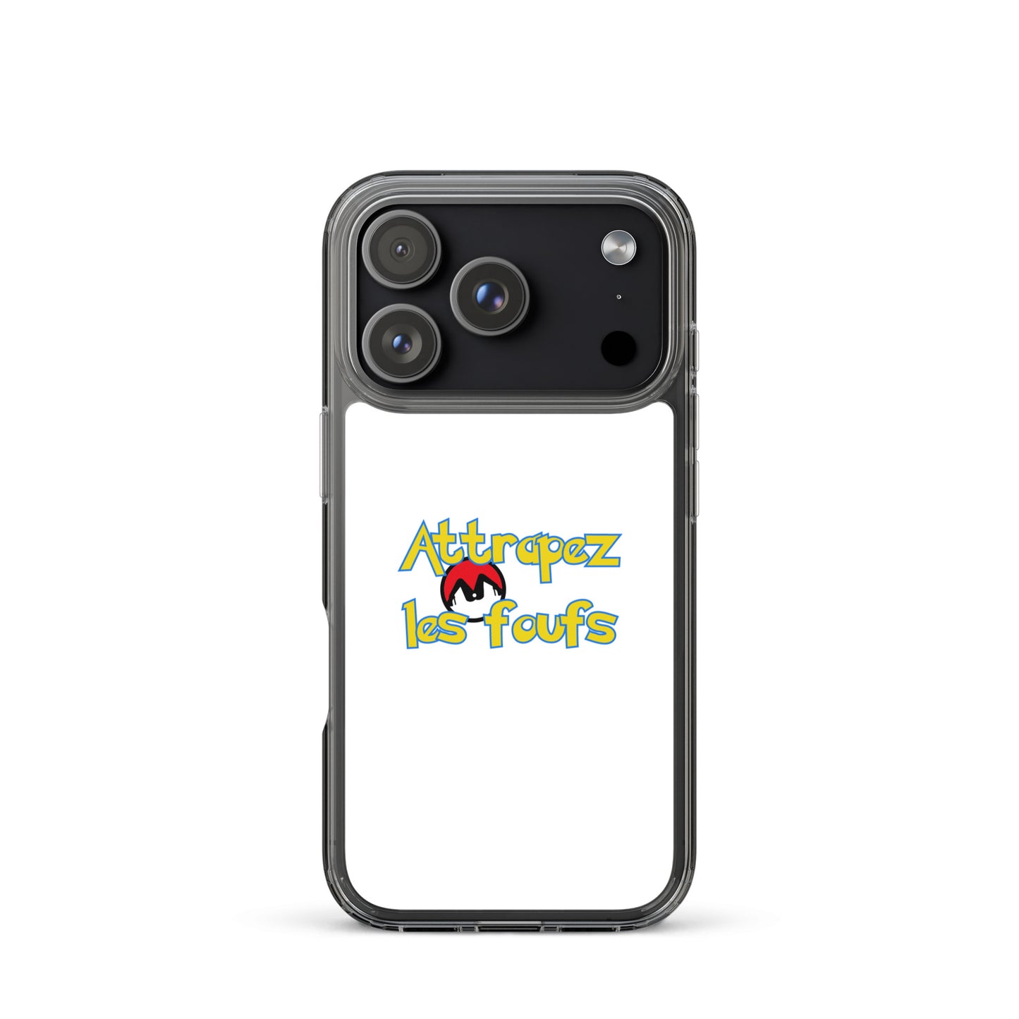 Coque iPhone Attrapez les foufs Pokeboule - Sedurro
