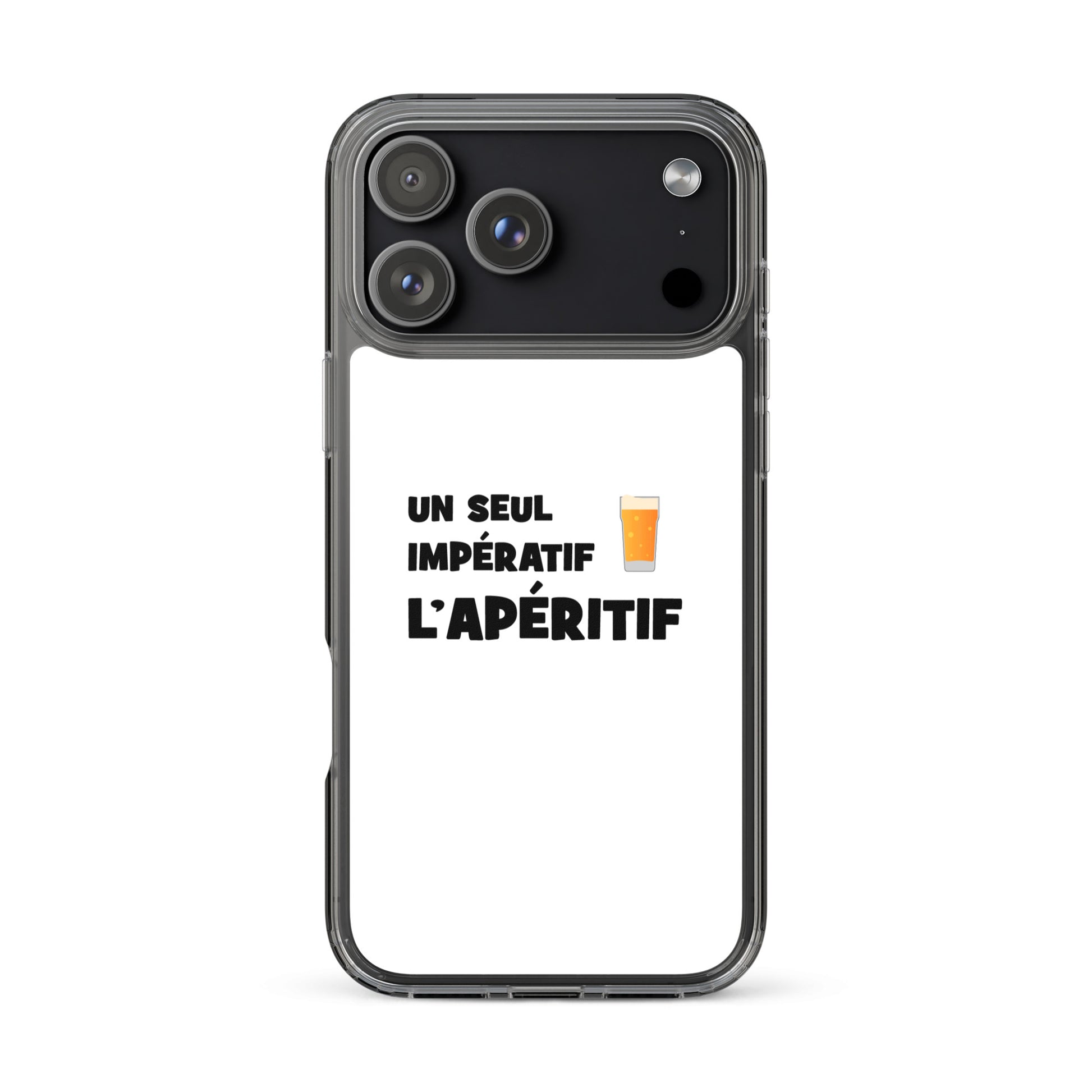 Coque iPhone Un seul impératif L'apéritif - Sedurro