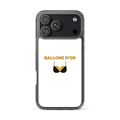 Coque iPhone Ballons d'or - Sedurro