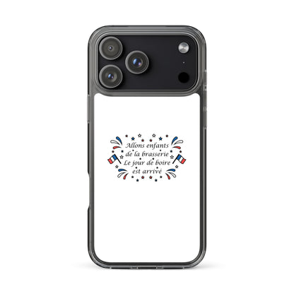 Coque iPhone Allons enfants de la brasserie - Sedurro