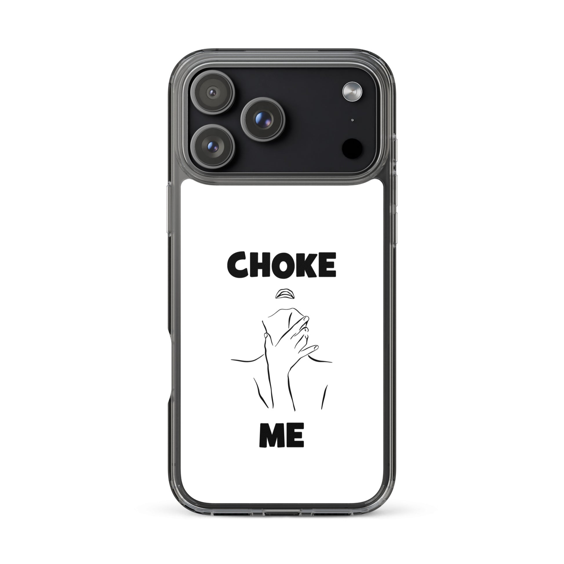 Coque iPhone Choke me - Sedurro