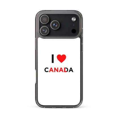 Coque iPhone I love Canada anal - Sedurro