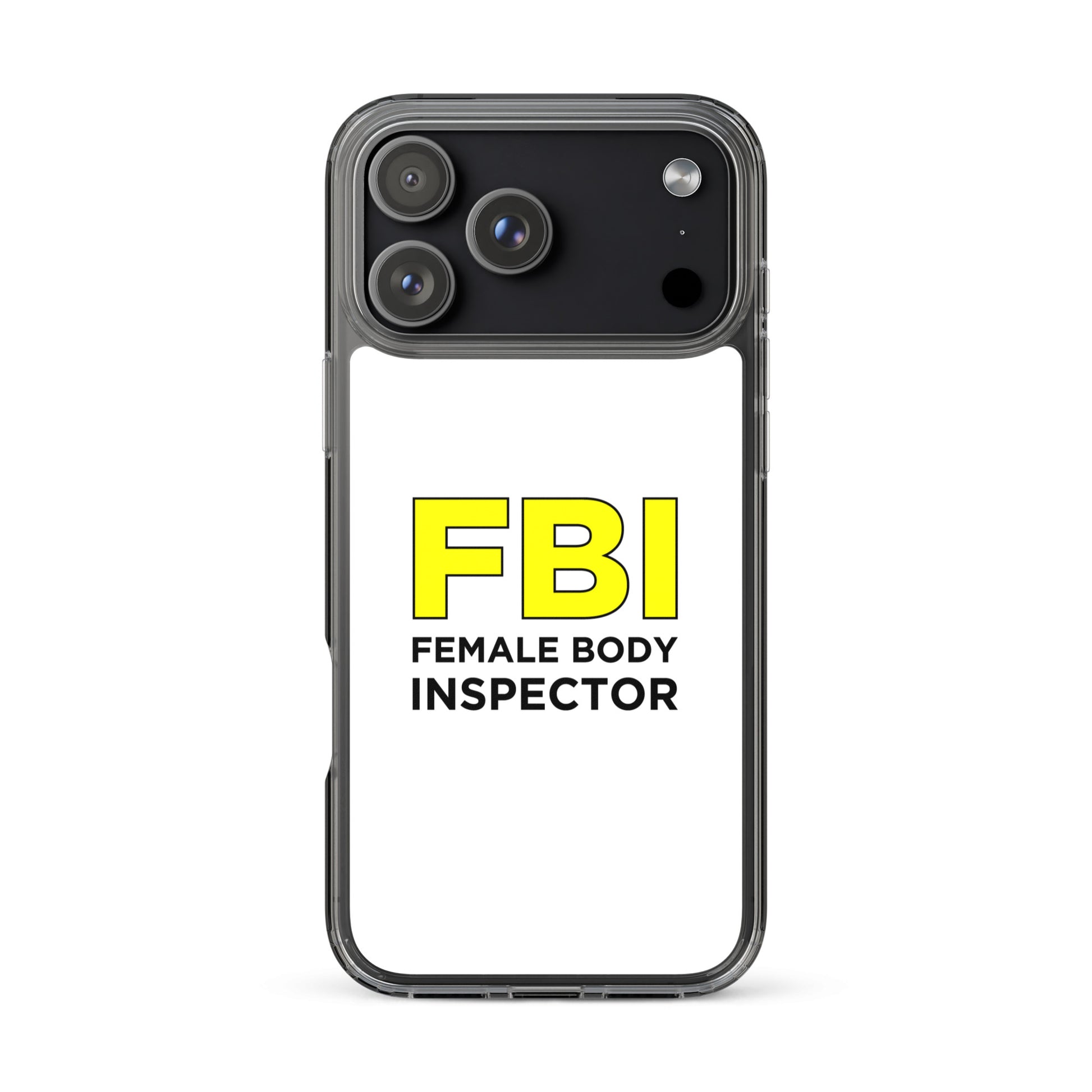 Coque iPhone FBI Female Body Inspector - Sedurro