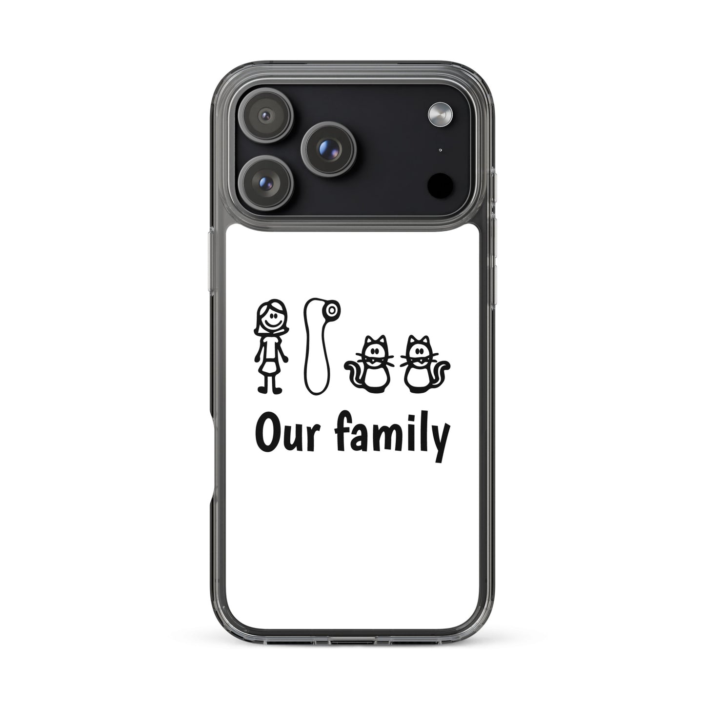 Coque iPhone Our family woman vibrator cats - Sedurro