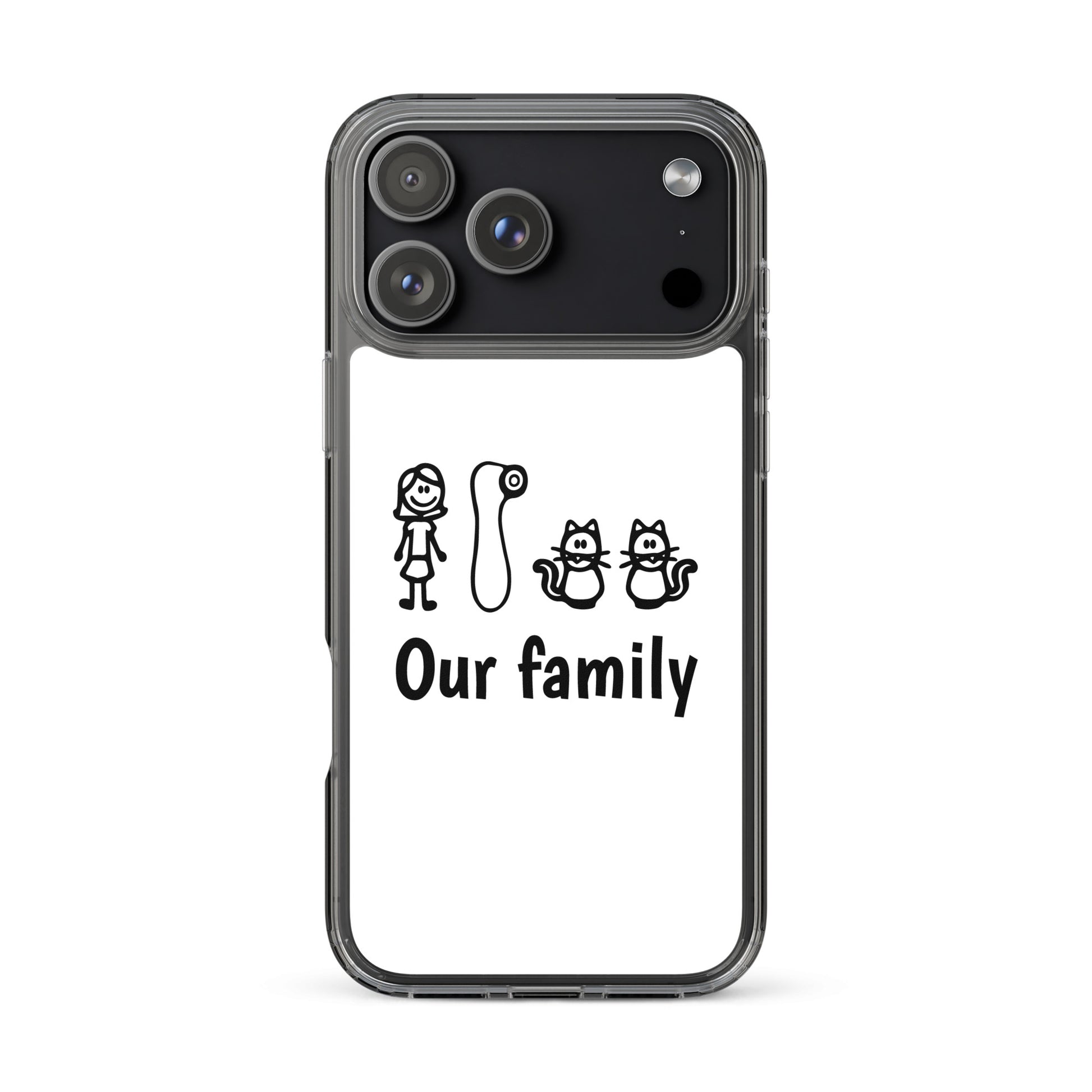 Coque iPhone Our family woman vibrator cats - Sedurro