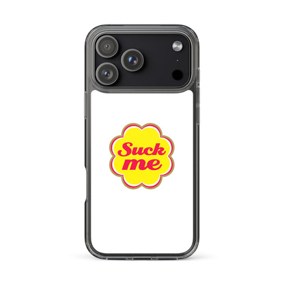 Coque iPhone Suck me sucette chupa - Sedurro
