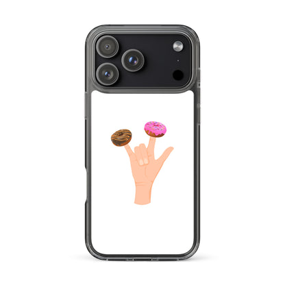 Coque iPhone Main donuts deux doigts - Sedurro