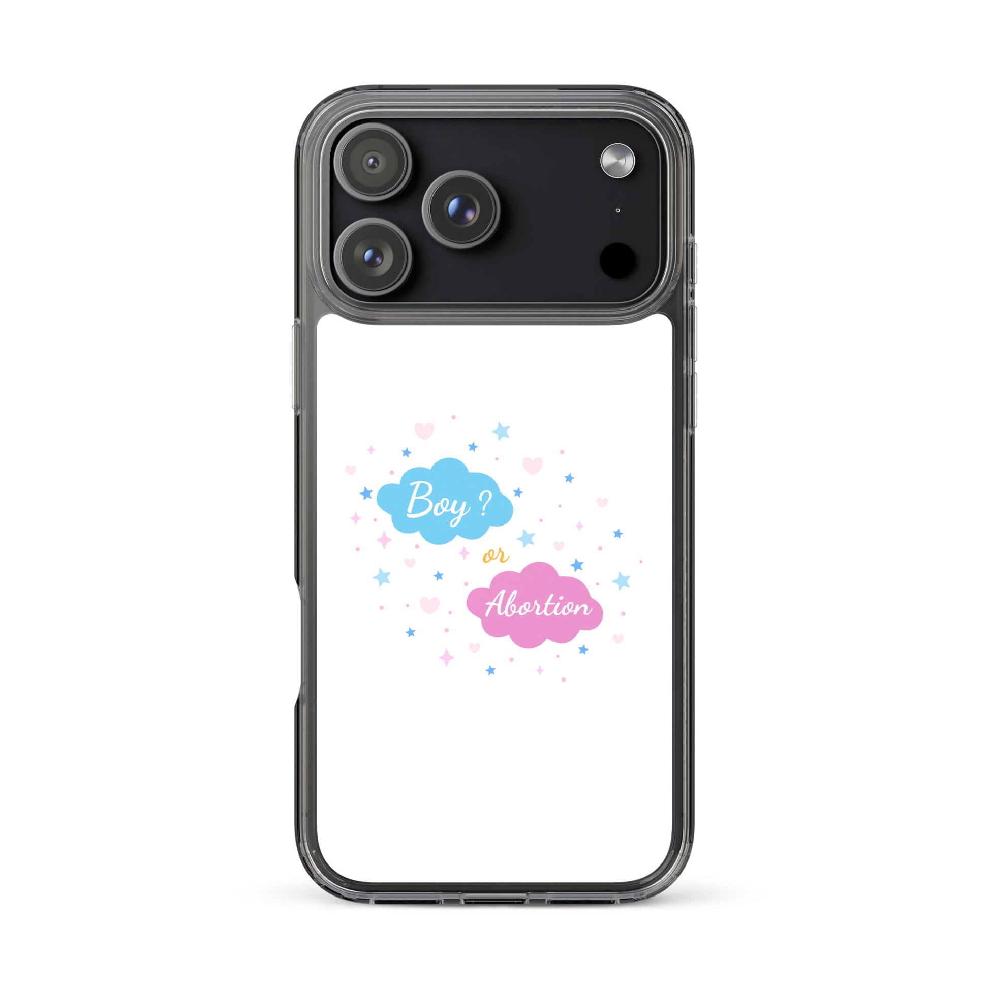 Coque iPhone Boy or abortion gender reveal - Sedurro