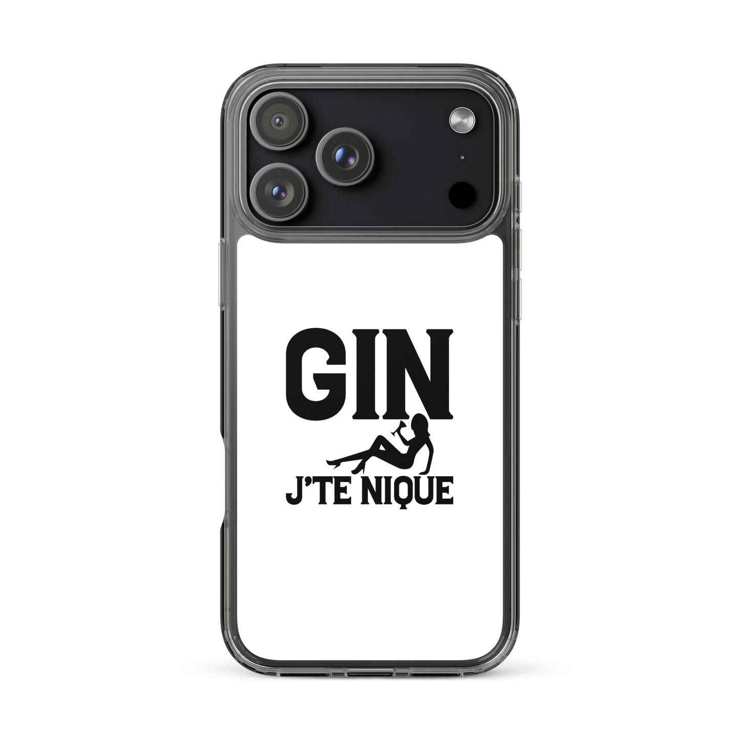 Coque iPhone Gin j'te nique - Sedurro
