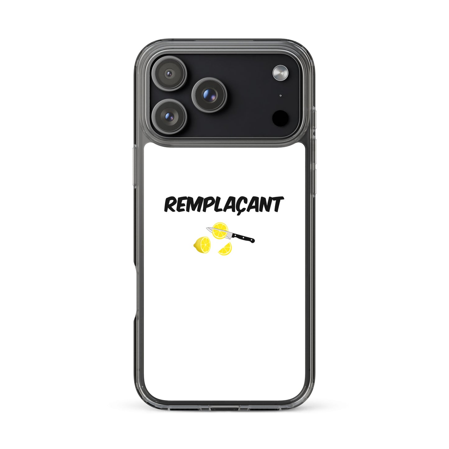 Coque iPhone Remplaçant coupeur de citrons - Sedurro