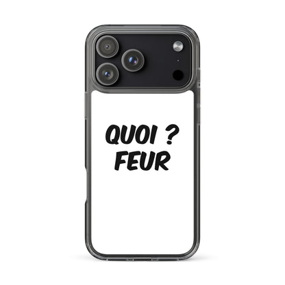 Coque iPhone Quoi feur - Sedurro