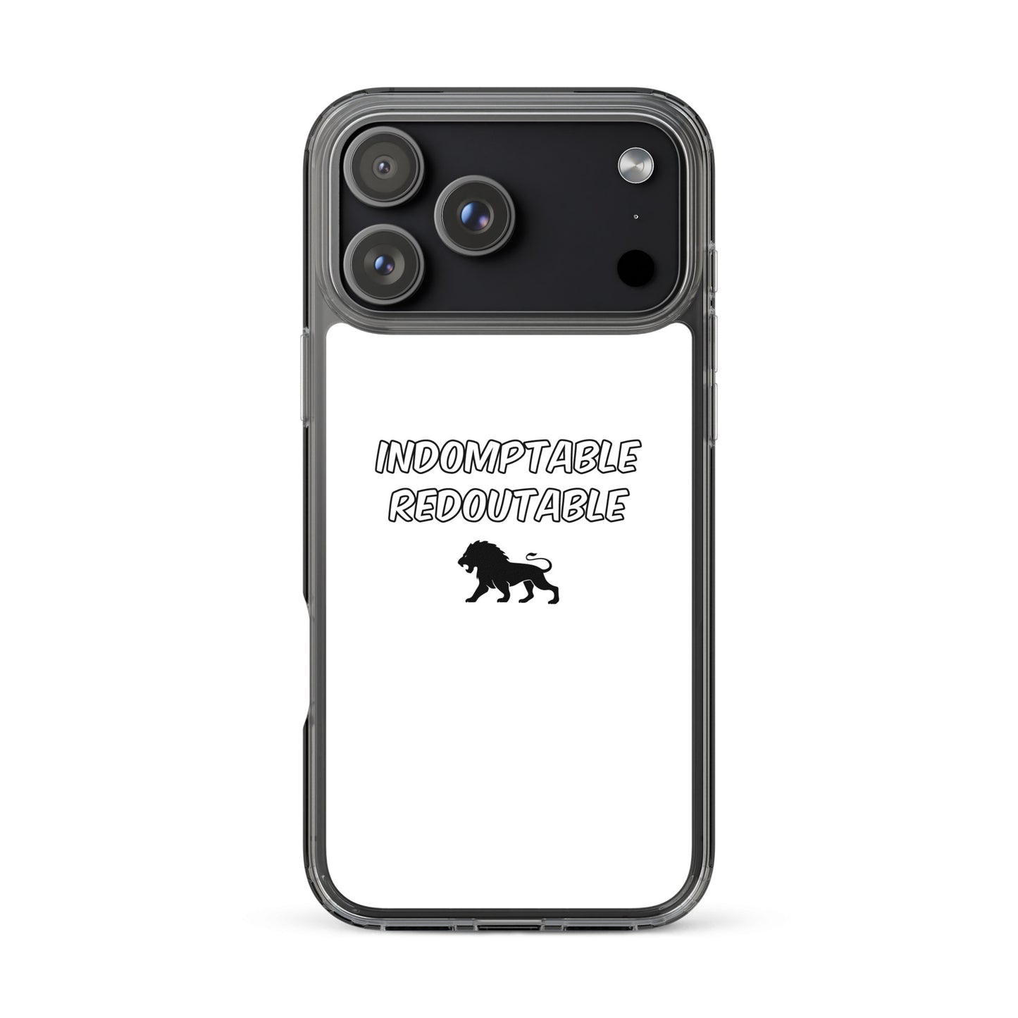 Coque iPhone Lion indomptable redoutable - Sedurro