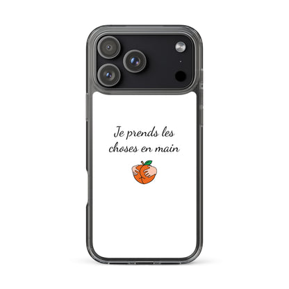 Coque iPhone Je prends les choses en main - Sedurro