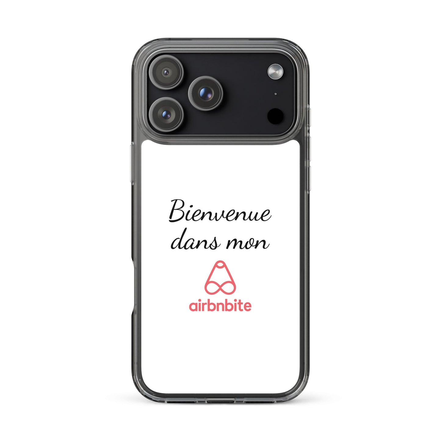 Coque iPhone Bienvenue dans mon airbnbite - Sedurro