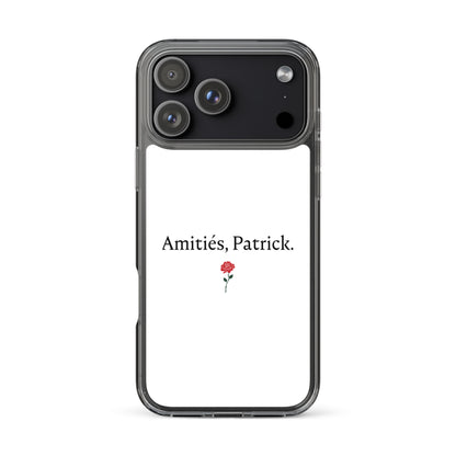 Coque iPhone Amitiés Patrick - Sedurro