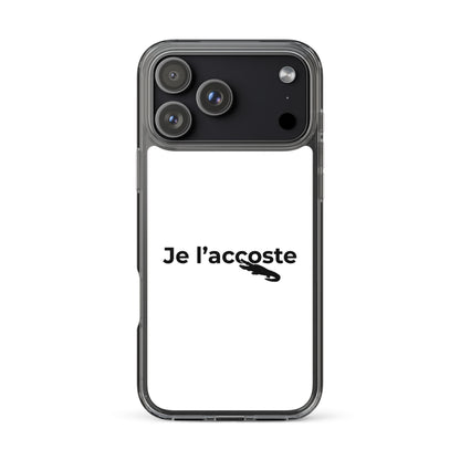Coque iPhone Je l'accoste - Sedurro