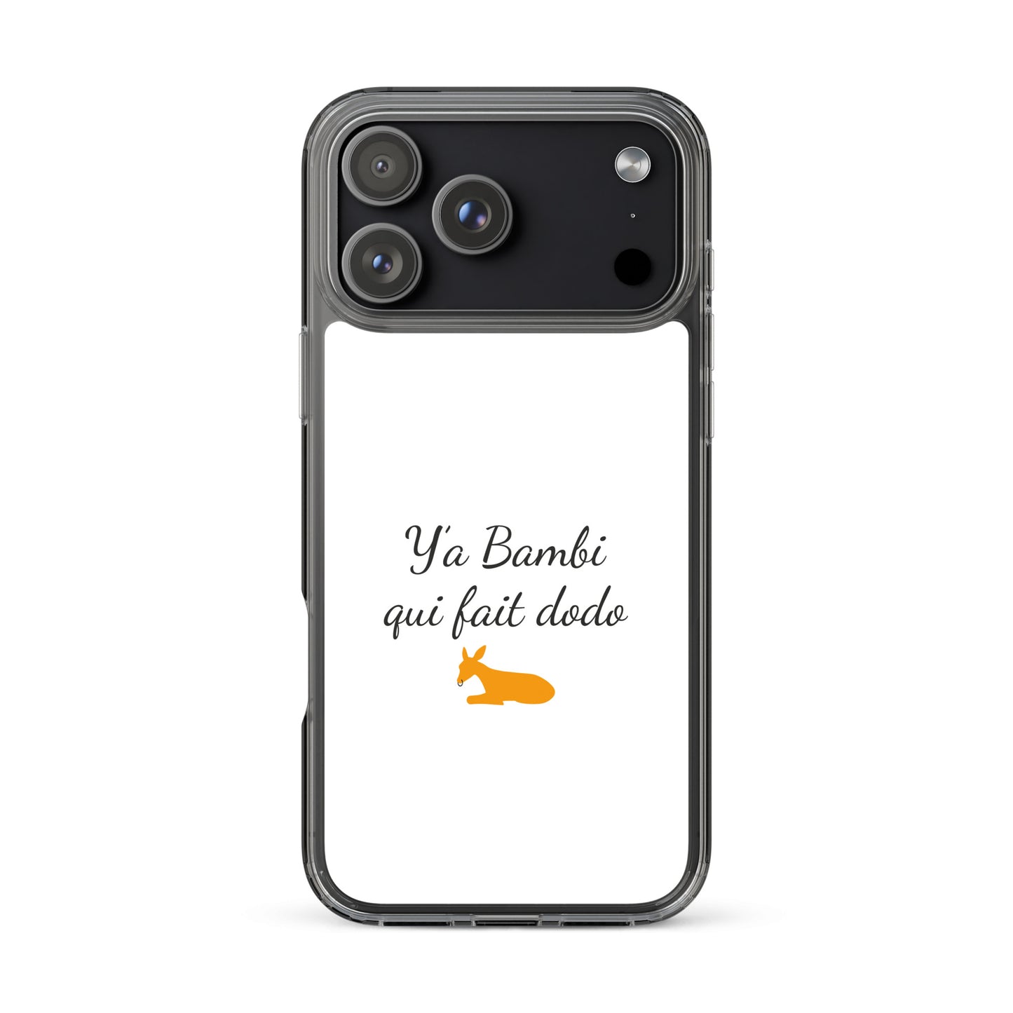 Coque iPhone Y'a bambi qui fait dodo - Sedurro
