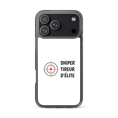 Coque iPhone Sniper tireur d'élite - Sedurro