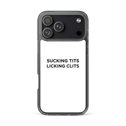Coque iPhone Sucking tits Licking clits - Sedurro
