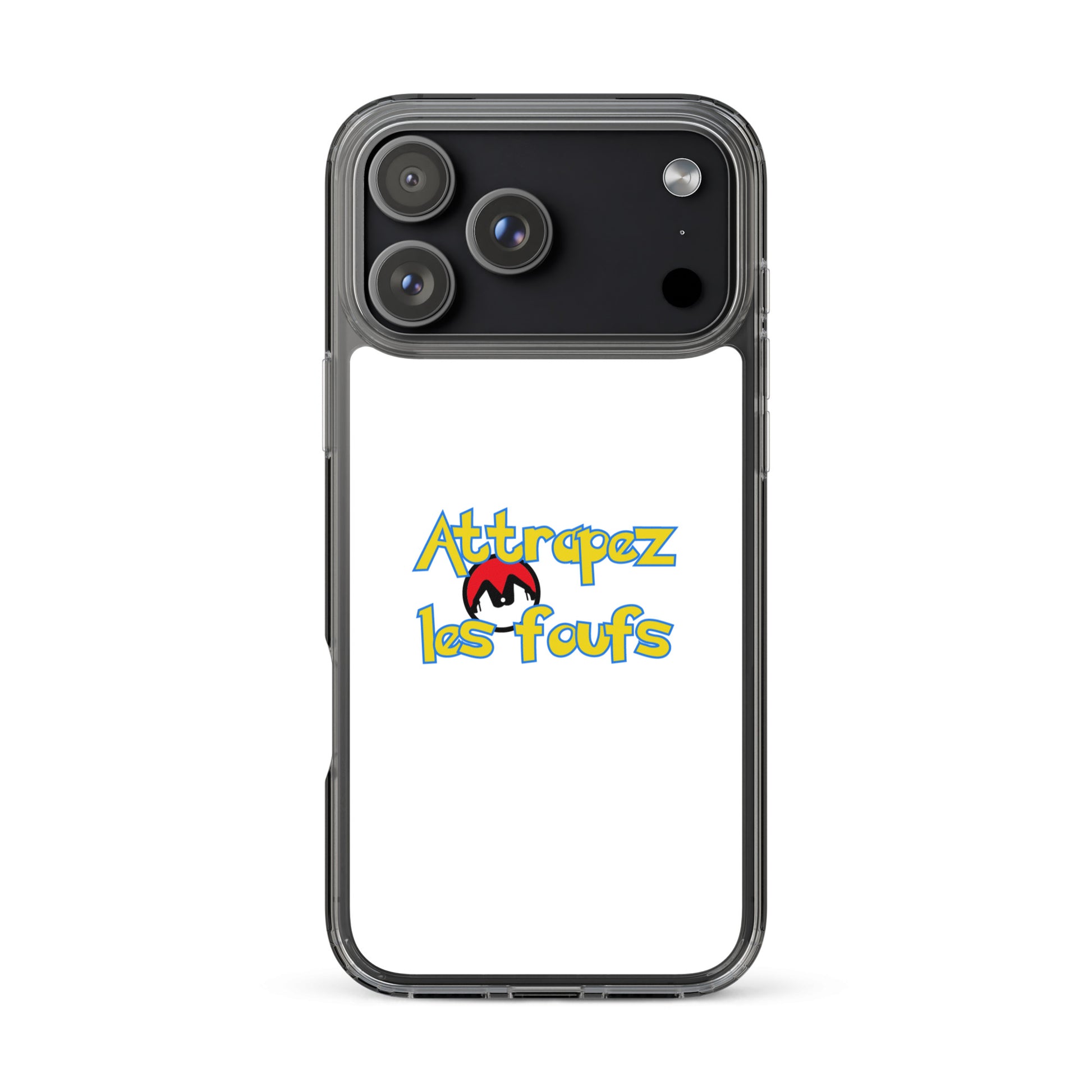 Coque iPhone Attrapez les foufs Pokeboule - Sedurro