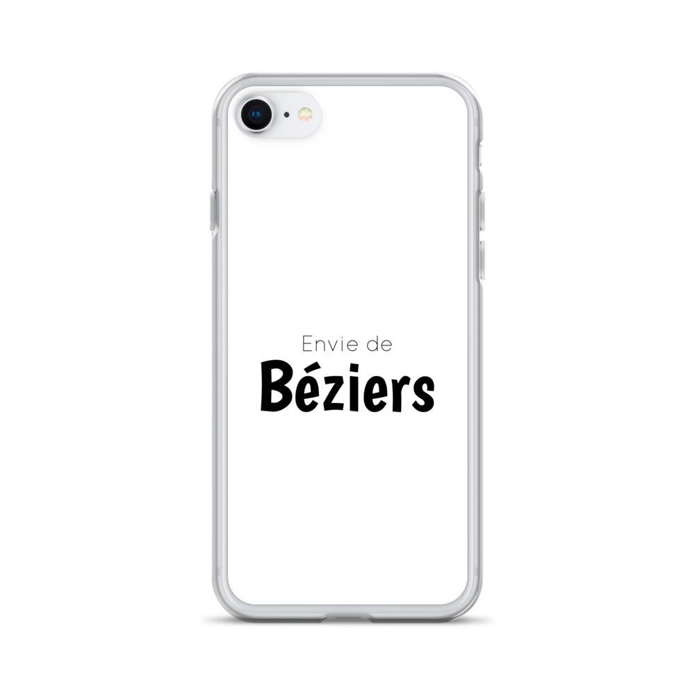 Coque iPhone Envie de Béziers iPhone 7 8 - Sedurro