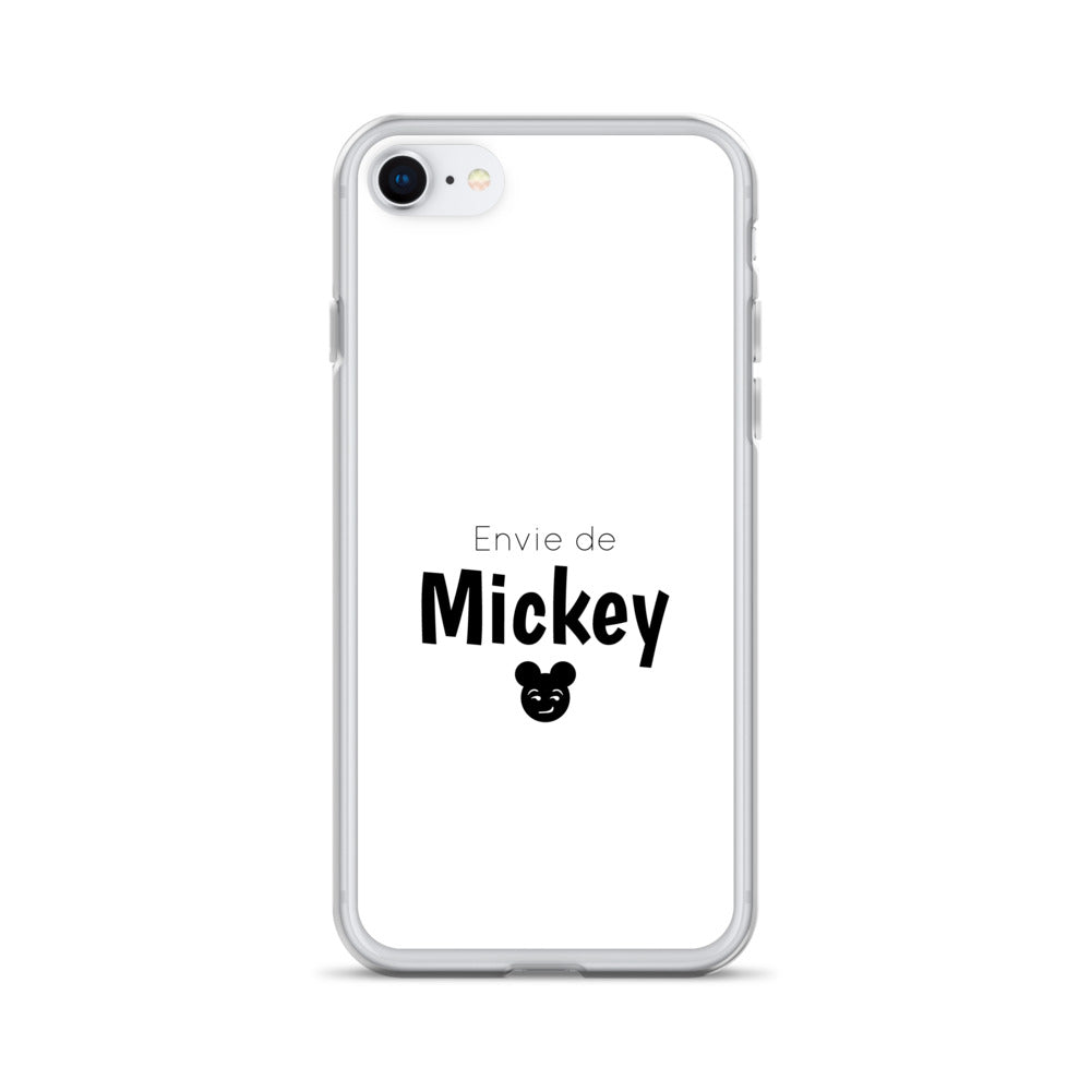Coque iPhone Envie de Mickey iPhone 7 8 - Sedurro
