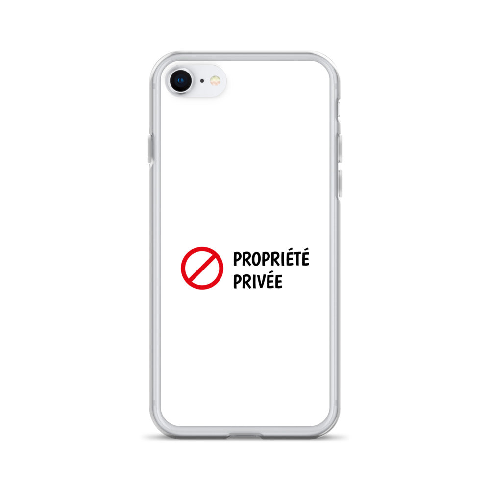 Coque iPhone Propriété privée iPhone 7 8 - Sedurro