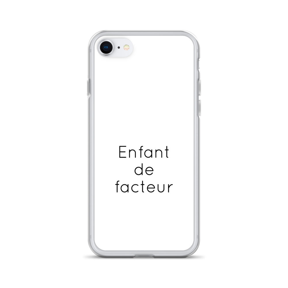 Coque iPhone Enfant de facteur iPhone 7 8 - Sedurro