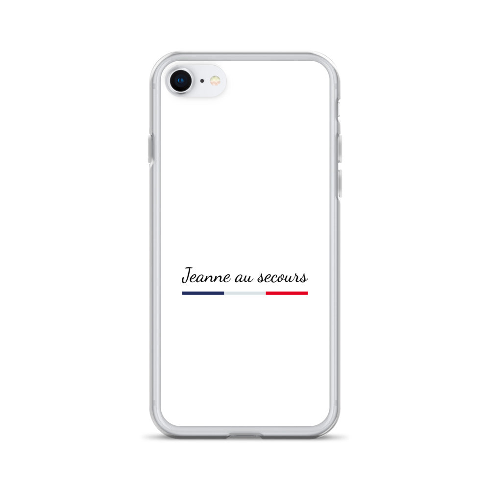 Coque iPhone Jeanne au secours iPhone 7 8 - Sedurro