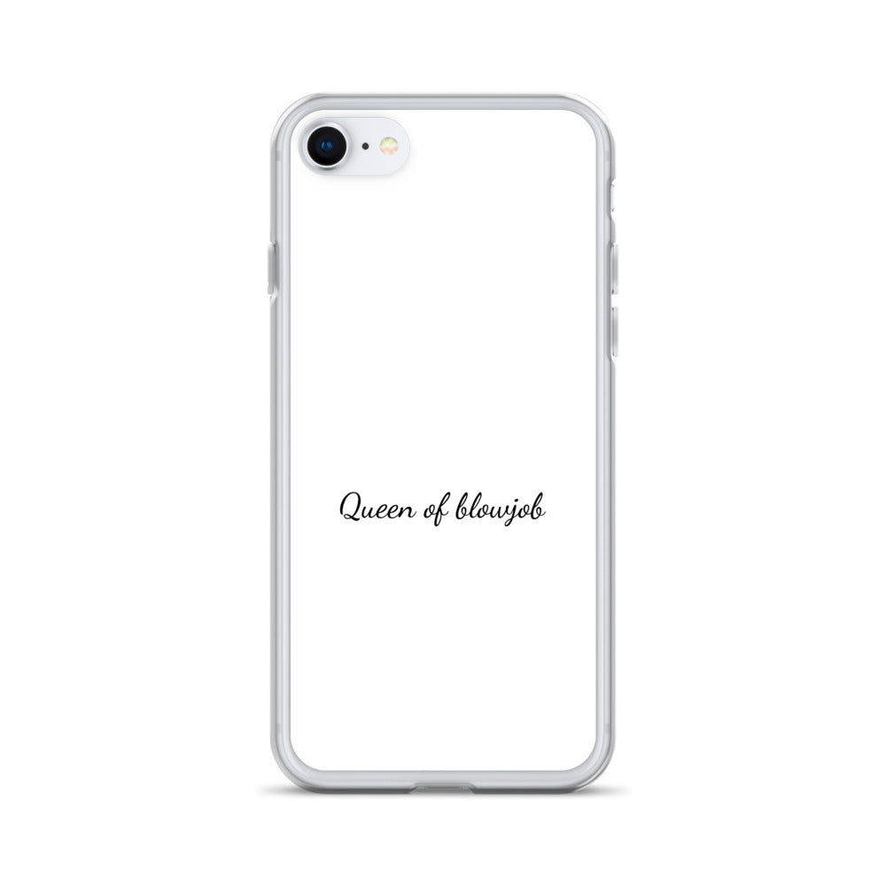 Coque iPhone Queen of blowjob iPhone 7 8 - Sedurro